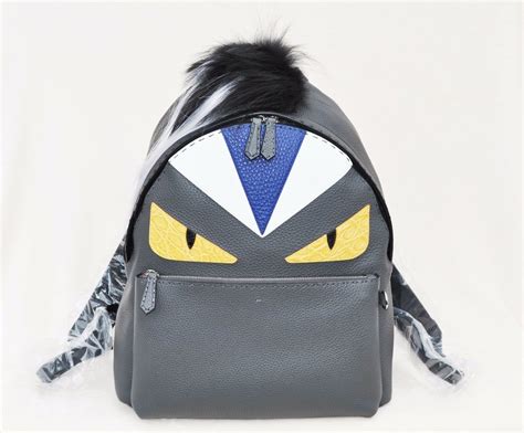 fendi monster backpack|fendi monster backpack men.